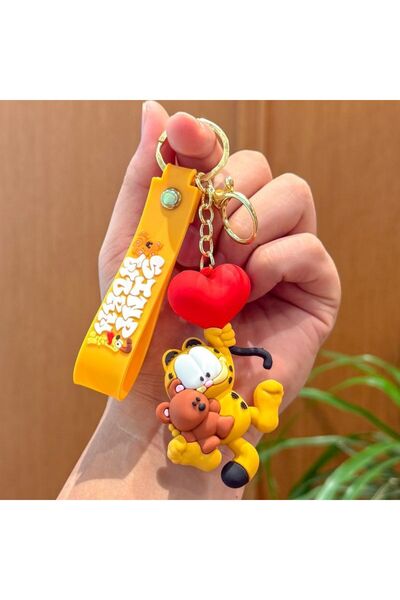 Choice Garfield B Garfield animation cartoon cute funny keychain kawaii for b...