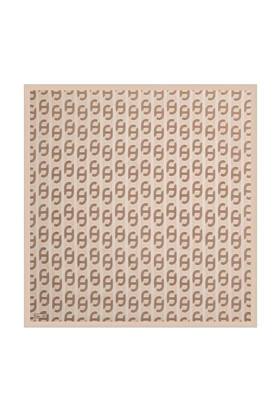 Çağrı İpek Çağrı Chain Pattern Tivil Silk Scarf 14662-10