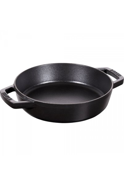 STAUB Tigaie cu 2 manere, Staub, Negru, 20 cm