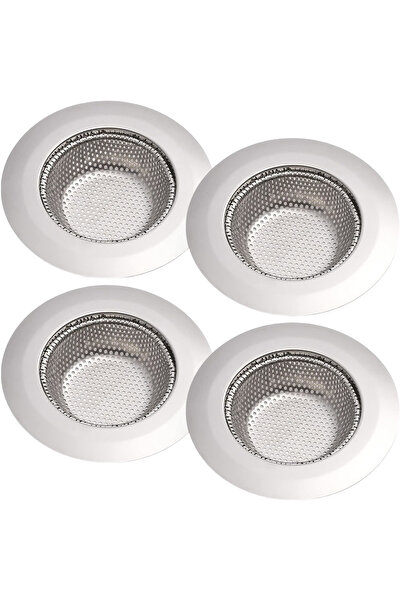 OEM Sită de scurgere pentru chiuvetă de bucătărie Argintiu 4 bucăți 11x6.25x2...