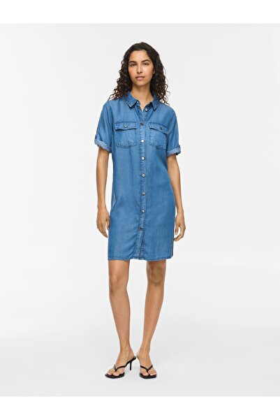 VILA Minikleid VIMAI Kurzärmeliges