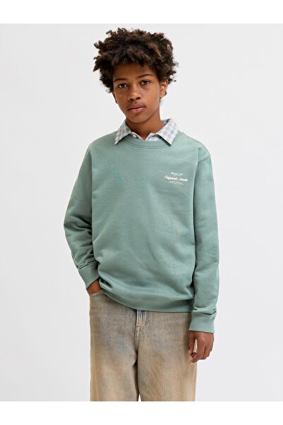 Jack & Jones Junior Sweatshirt Rückenprint Sweatshirt Boys