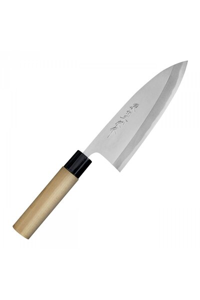 Satake Cutlery Cutit japonez Deba, Satake Cutlery, Inox, Maner lemn de magnol...