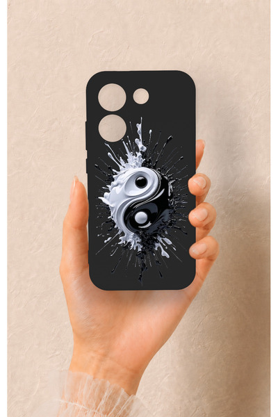 Vip Case Poco X8 Pro Uyumlu İyi ve Kötü Desenli Silikon Kılıf