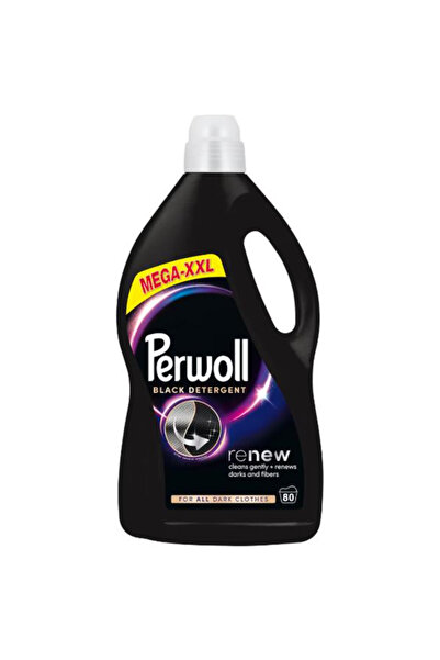 Perwoll Detergent Lichid pentru Rufe Negre - Black, 80 spalari, 4000 ml