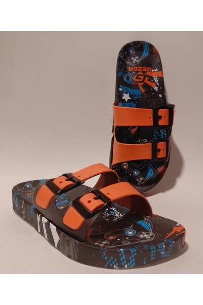 GEZER 36-40 Anatomical Sole Without Buckle Boys' Daily Non-Slip Slippers
