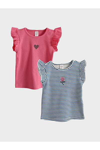 LC Waikiki Crew Neck Girls' Tank Tops 2-Pack