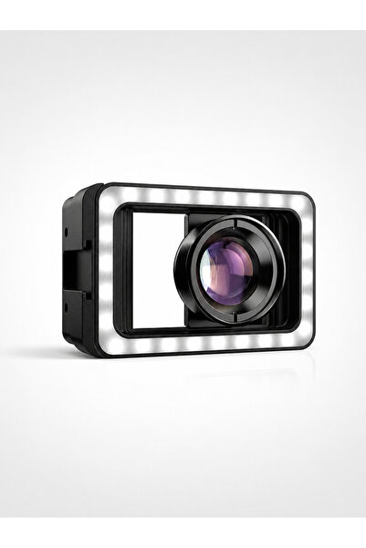 APEXEL 3 σε 1 Κλιπ Κινητού Τηλεφώνου, Μακροφακός 100mm και Φωτιστικό Πλήρωσης...