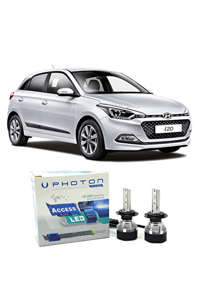 Photon Hyundai i20 Led Xenon Sis Far Ampulü H8 Access Yeni Seri Beyaz 2014+