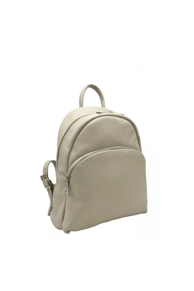 matis atelier Rucsac de damă din piele Leontina - Bej