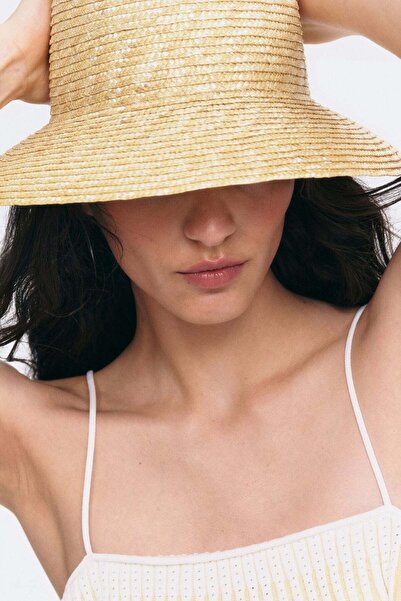 H&M Straw bucket hat