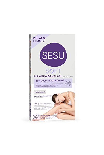 Sesu Sir Ağda Bantları 32 Li Soft Yeni