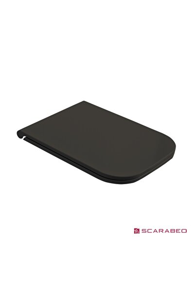 SCARABEO 8305BS-401 Black Matt Κάλυμμα Βακελίτη Slim Soft Close