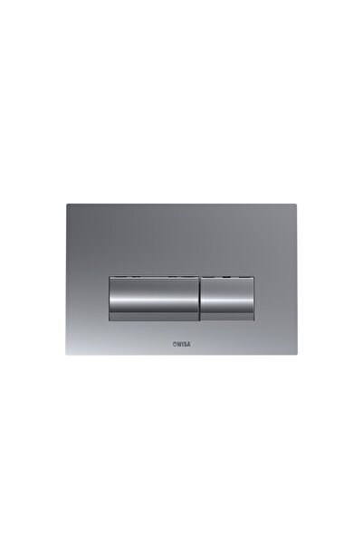 Wisa VIVENTE F390-100 Πλακέτα για Καζανάκια Διπλής Λειτουργίας Chrome