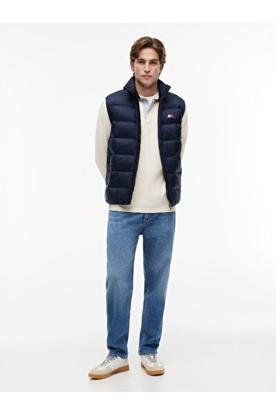 Tommy Hilfiger TJM LIGHT DOWN PACKABLE VEST Erkek Mavi Yelek - DM0DM23232