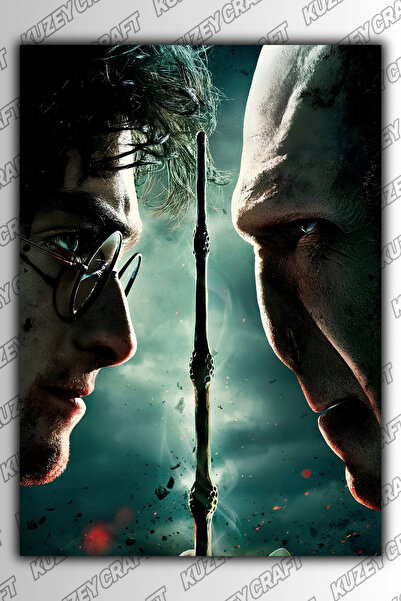Kuzey Craft Harry Potter Metal Poster Duvar Tablosu Özel Tasarım Hediye Parla...