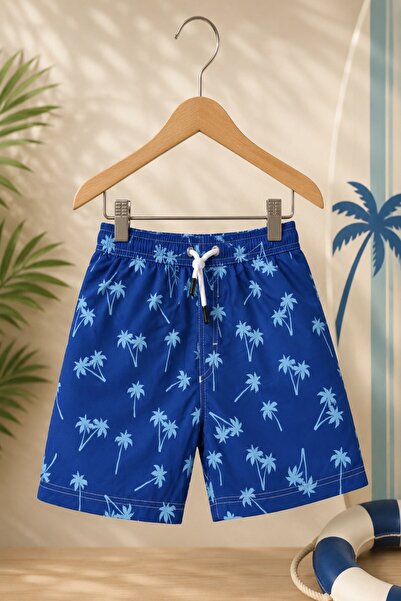 DeKuBaby New Season Patterned Quick-Dry Boys' Shorts Swimwear - Children's Se...