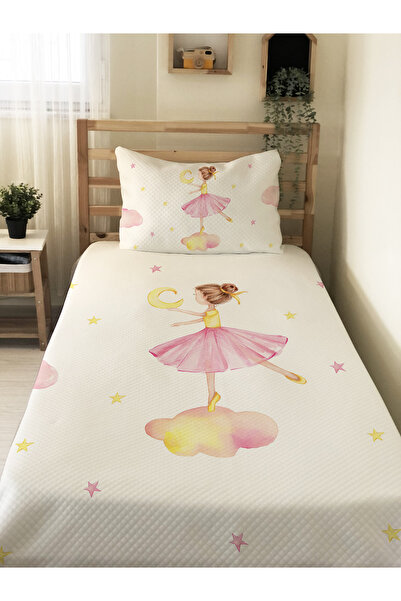 milbaygrup Ballerina Girl Patterned Baby and Kids Printed Single Pique Set 16...