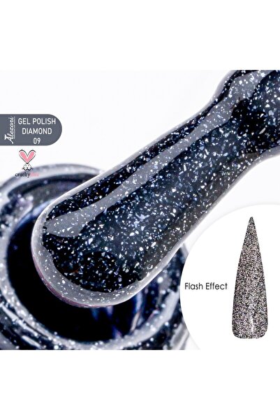 ALEZORI Ημιμόνιμο βερνίκι νυχιών Diamond D09 15ml