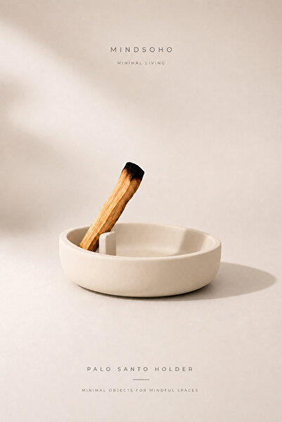 mindsoho Dekoratif Beton Palo Santo Tütsülük | 13,5cm