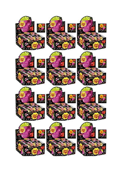 Chupa Chups Çilek Ve Misket Limonu Aromalı Lolipop Şekerleme 15 GR X 25 Adet ...