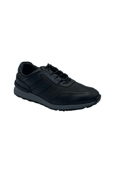 Mario Lavalle , pantofi casual bărbați model 2811, piele naturală, 2negru