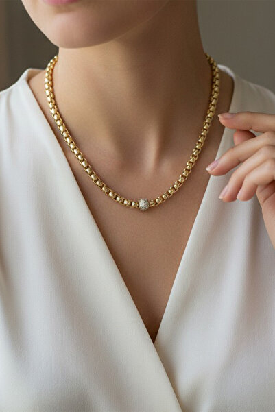XUPING JEWELRY Style Pearl/Xuping Jewelry Cobra Zircon Stone Necklace