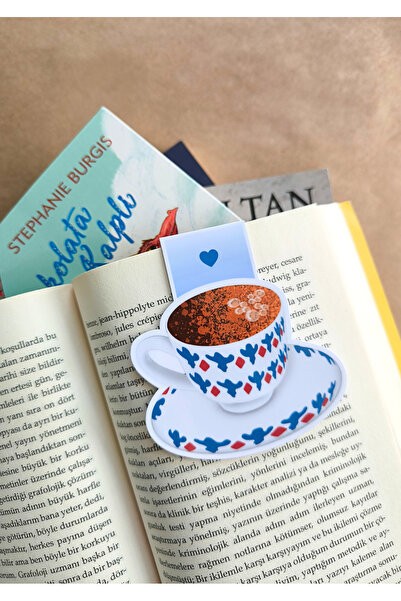 Miko Miko Şeyler Türk Kahvesi Temalı Mıknatıslı Kitap Ayracı / Hediyelik