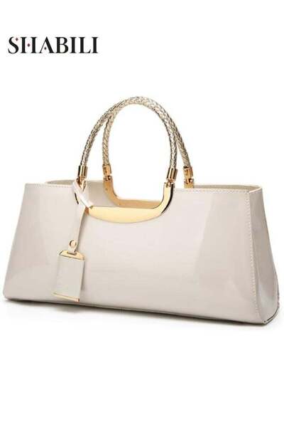 SHABILI Women Elegant PU Leather Tote Cross Bags, Small Shoulder Satchel Hand...