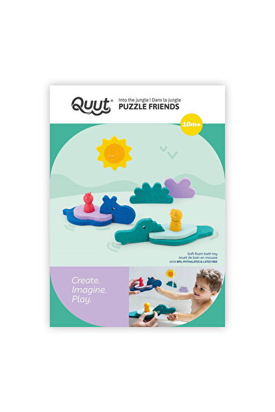Quut Quut Foam Bath Toys, Into the Jungle
