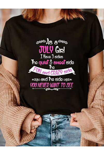 17 seramik Summer Clothing July- Sweet-but-Crazy-Funny Birthday T-shirt Same ...