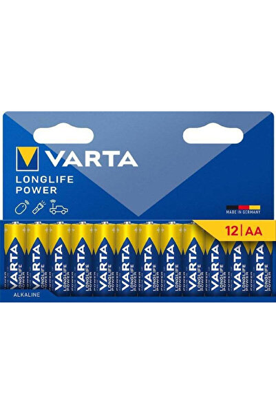 Varta Baterii alcaline Longlife Power AA 1.5V 12 bucăți Cod: 4906121782
