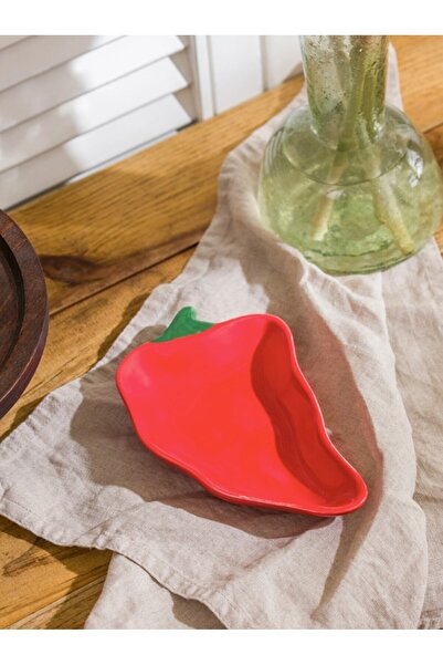 LC Waikiki LCW HOME Κεραμικό Μπολ με Φιγούρα Μικτού Πιπεριού