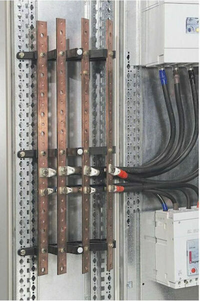 Legrand Bază de suport accesoriu XL³ pentru panou electric, pentru bare de cu...