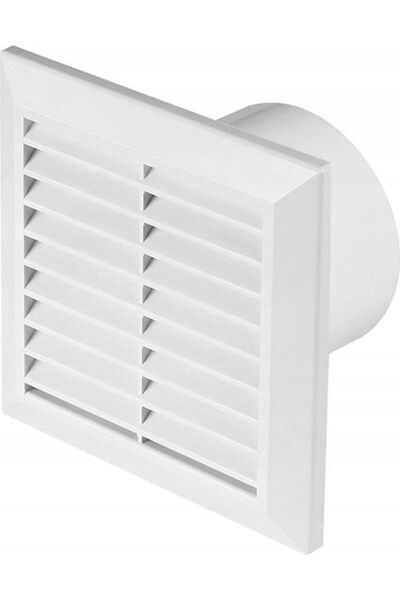 AWENTA Ventilator de baie clasic WC100W, montat pe perete, 100mm, alb