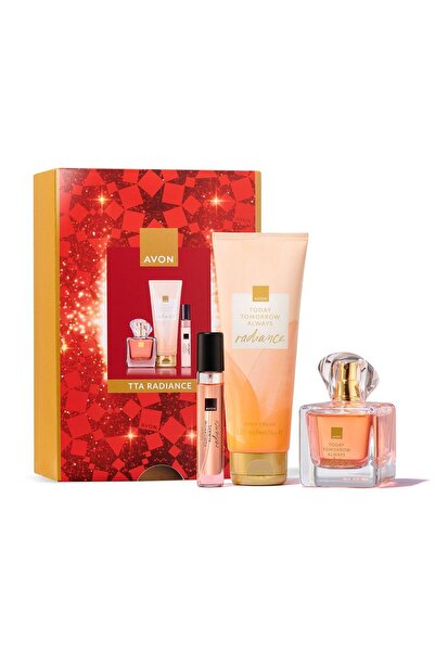 AVON TTA Radiance Parfüm 50 ml +10 ml + Losyon 125 ml set