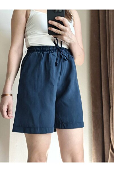 HepsitrentStore Casual Waist-Tie Summer Thin Shorts