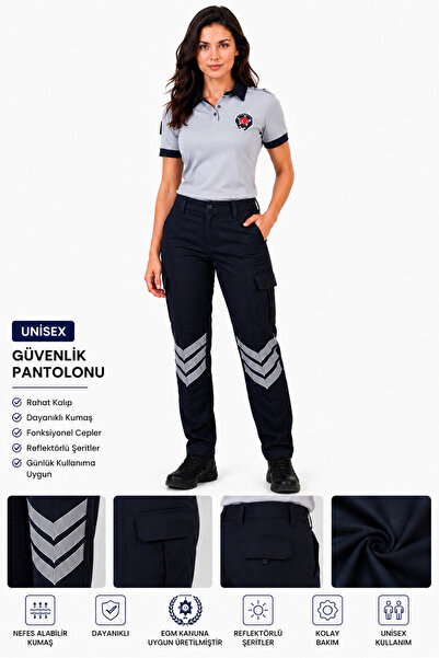 Raven Uniform بنطلون أمان خاص من الليكرا، نوع جديد من قماش ريبستوب عاكس للضوء...