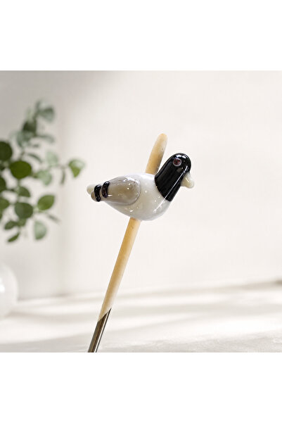 ADAMODART Handmade Murano Glass Pigeon Beads – Lampwork Jewelry Making Bead (...