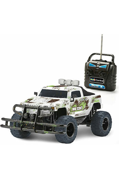 Revell Νέο Τηλεκατευθυνόμενο Αυτοκίνητο Mud Scout Τύπου Monster Truck, Λευκό,...