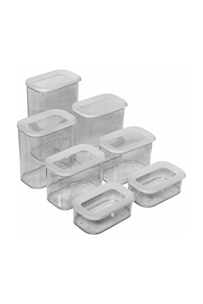 Mepal Cutie de prânz din plastic transparentă, 7 piese, Cod: 106994830600