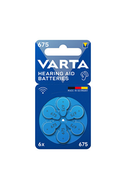 Varta 24600 Μπαταρίες Ακουστικών Βαρηκοΐας 675 συσκ 6