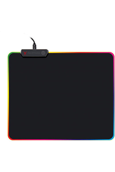 Omega OVMPLB Mousepad de gaming 300mm cu iluminare RGB prin USB Negru