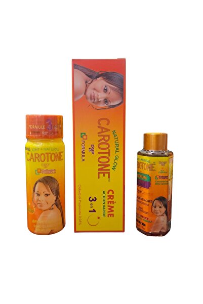 Carotone Radiance Skin Care Set 3-Piece Cream .Serum .Oil