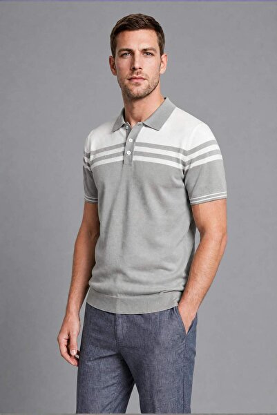 DeFacto Standard Fit Polo Collar Short Sleeve Polo T-Shirt H7126Ax26Sm