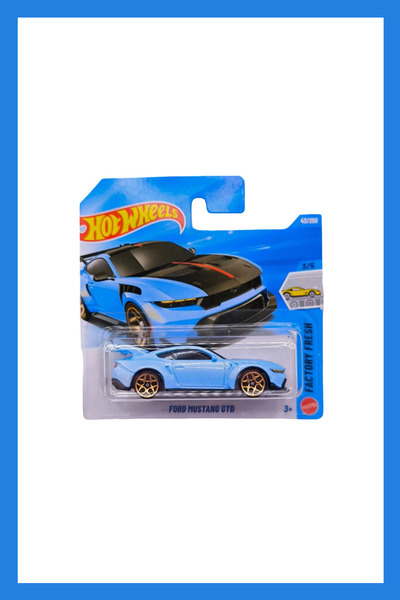 Hotwhells Hotweels Ford Mustang GTD (1/64) JJJ14 - mavi