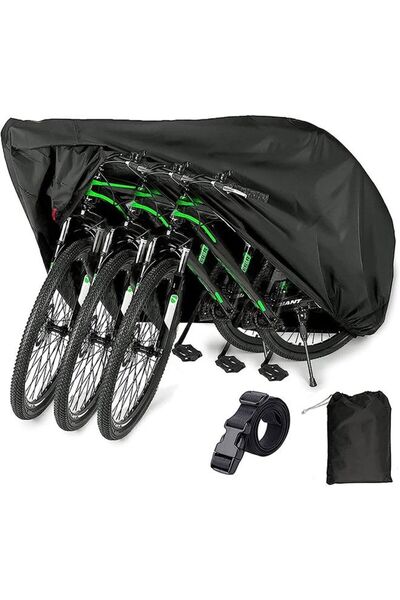 Arabest Waterproof Oxford Bike Cover, UV Wind Dust Resistant Elastic Lock-hol...