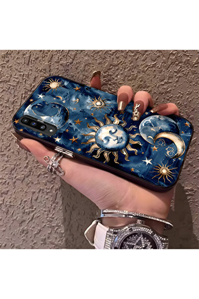 SLIMFELT Samsung Galaxy A50/A50S/A30S Uyumlu Gizemli Retro Güneş Gözü Kılıf, ...