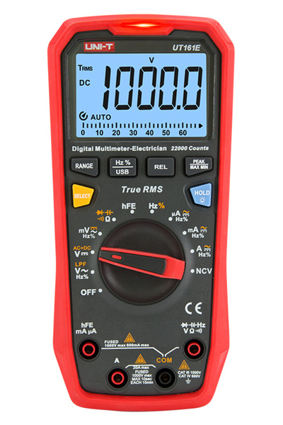 OEM UNI-T ψηφιακό πολύμετρο UT161E, 1000V AC/DC, NCV, True RMS