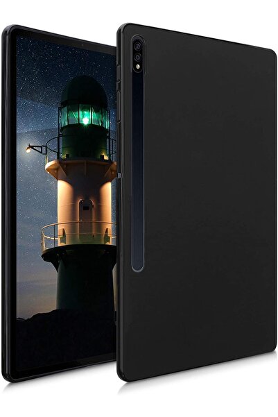 KWmobile KW Θήκη Σιλικόνης Samsung Galaxy Tab S8 Plus / S7 Plus 12.4" - Black...